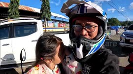 Residents evacuated to relief centre after earthquake rocks southern Philippines