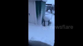 UK: Storm Larisa Batters Country, Amber Snow Warnings Issued For Several Regions