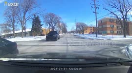 Close Call: Entitled Driver Ignores Stop Sign Which Nearly Results in a Collision