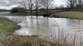 Kent residents left with blocked footpaths due to high flooding