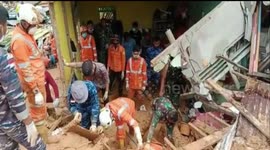 33 dead, 21 missing in Indonesian landslide; rescues ensue