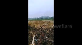 Terrifying flash floods hit several regions in Indonesia