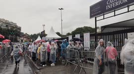Coldplay fans gather in Sao Paulo ahead of the concert