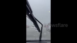 US: Series Of Atmospheric Rivers Brings Heavy Rain With Hail To Central, California 2