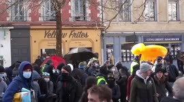 France: Pension Reform Strikes Intensify, Clashes Erupt In Rennes