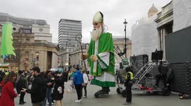 The St Patricks Festival held at Trafalgar Square in London comes to an end after a fun-filled day.