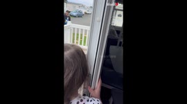 Watch emotional reaction of little girls to surprising holiday!