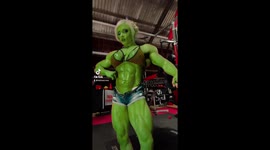 'Strangers say I'm a MONSTER and should go back to the kitchen – they won't break me,' says bodybuilding TikTok star Part 2/4