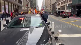 Tibetan National Uprising Day demonstartion in New York, USA
