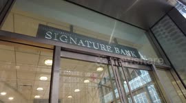 Signature Bank branch Signature Bank is second bank affected by Silicon Valley Bank collapse