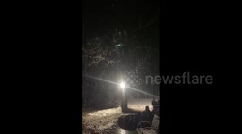 US: Nor’easter Arrives In Connecticut Bringing Heavy Snow