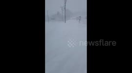 US: Nor’easter Dumps Inches Of Snow In Massachusetts, State Of Emergency Issued