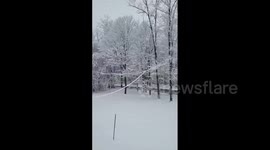US: Late Winter Nor’easter Pummels New York With Heavy Snow