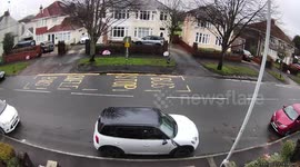 UK: Loud Bang From Swansea Explosion Heard On Home Security Footage Miles Away