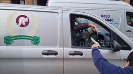 Drivers honk in support of Londoners protesting against ULEZ expansion