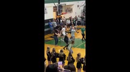 Florida high school teachers, students have hilarious 'Griddy' dance battle