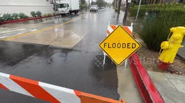 California Storms: Flooded Streets