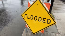 California Storms: Flooded Streets