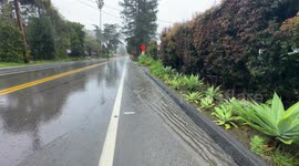 California Storms: Flooded Streets