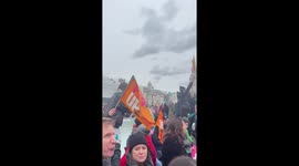 Massive Teacher Strike Takes Over Trafalgar Square - Workers Demand Fair Pay and Conditions | London, UK