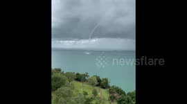 Australia: Waterspout Spotted In Darwin Harbour, Northern Territory 2