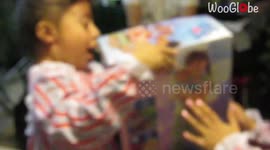 Adorable girl comes 'Alive' after finally getting her hands on her favorite doll *Christmas Surprise!*