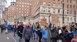 UK: Teachers Join 2-Day Strike In Dispute Over Pay
