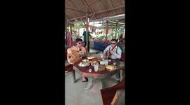 Two blind men playing guitar professionally surprised and amazed many people