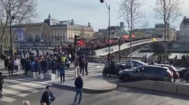 France: Protests Continue As Government Forces Through Pension Reform