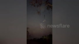 Mystery UFO 'comet' spotted at dusk in Thailand