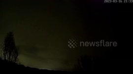 US: Lightning Storms Light Up Skies As Severe Weather Rolls Across Texas