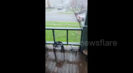 US: Large Hail Pelts North-Central Texas As Tornado-Warned Storms Hit
