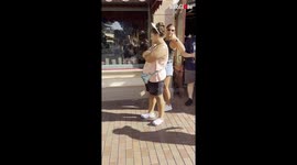 'Got him!' - Disney fan does viral 'Kala Chashma' twerk challenge in front of Donald Duck