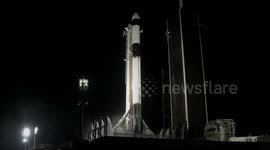 NASA Kicks Off SpaceX Mission And Launches Falcon 9 Rocket Into Space