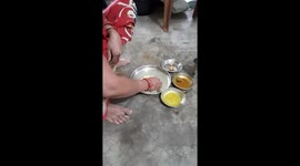 Western odisha village food .odisha famous village food simple rice