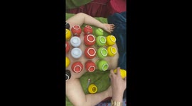 Ceramic pots used during therapy massage to detoxify body