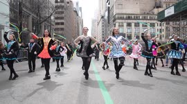 Annual St. Patrick's Day Parade in New York