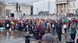 100's of people gather for Terrence Higgins' stop HIV