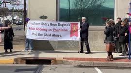 Drag BINGO Protest in Berwick, US