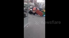 France: Paris Trash Remain Uncollected For Days As Waste Workers Strike Continues