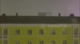Devastating Hurricane in Norilsk: Roofs of Houses Torn Off During Bad Weather