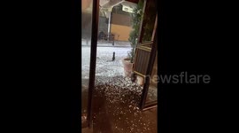 Turkey: Thunderstorm Brings Heavy Rains And Intense Hail, Causing Floods In Southern Region 7