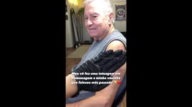 Grandad, 83, gets tattoo of dead wife on his arm. Part 2/2.
