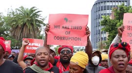 EFF National Shutdown march to Parliament