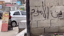 Israeli soldiers patrol Huwara in the West Bank, a day after a shooting attack on an Israeli settler's car in the Palestinian town