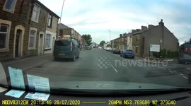 Covid holiday nearly ruined. My wife totally looses the plot when a car hits our car as it fails to give way at a junction