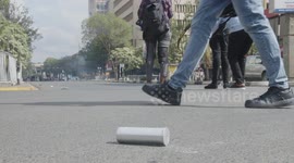 Protesters Remain Resilient Despite Teargas being hurled at them by Police in, Nairobi, Kenya, on 20th March, 2023