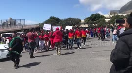 South Africa: ‘National Shutdown’ Protests Led By Opposition Economic Freedom Fighters