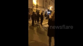 France: March 20 – Security Force Deploys Tear Gas At Pension Reform Protesters In Paris