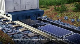 Switzerland set to roll out carpet-like solar panels between railway tracks